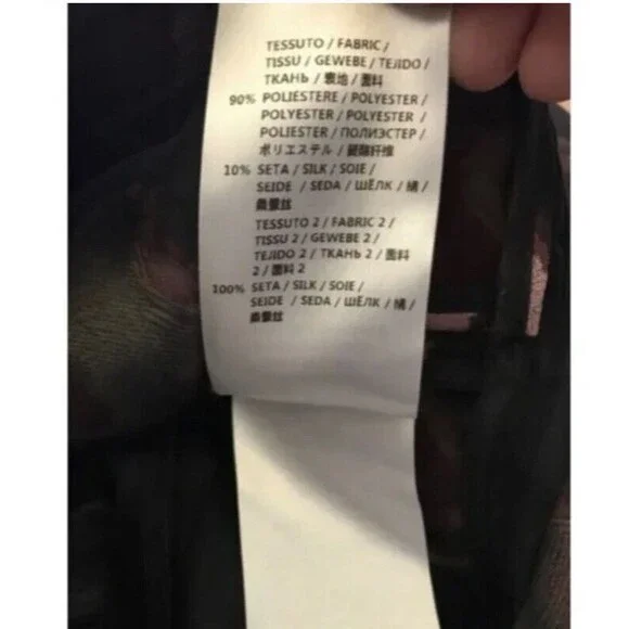 NWT Alexander McQueen Floral Print Dress Size 42 $7700 - Picture 7 of 9